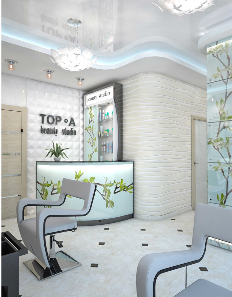 Интерьеры салонов красоты