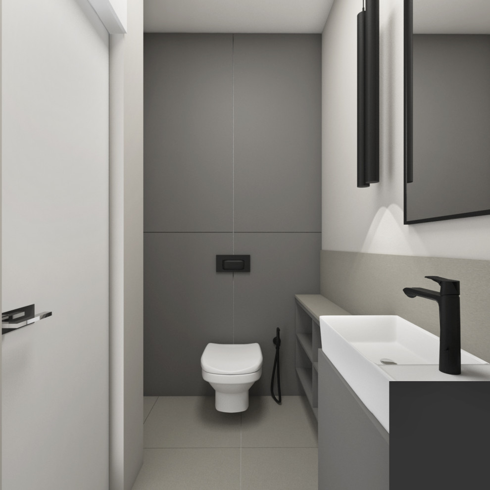 Оливковый в сером