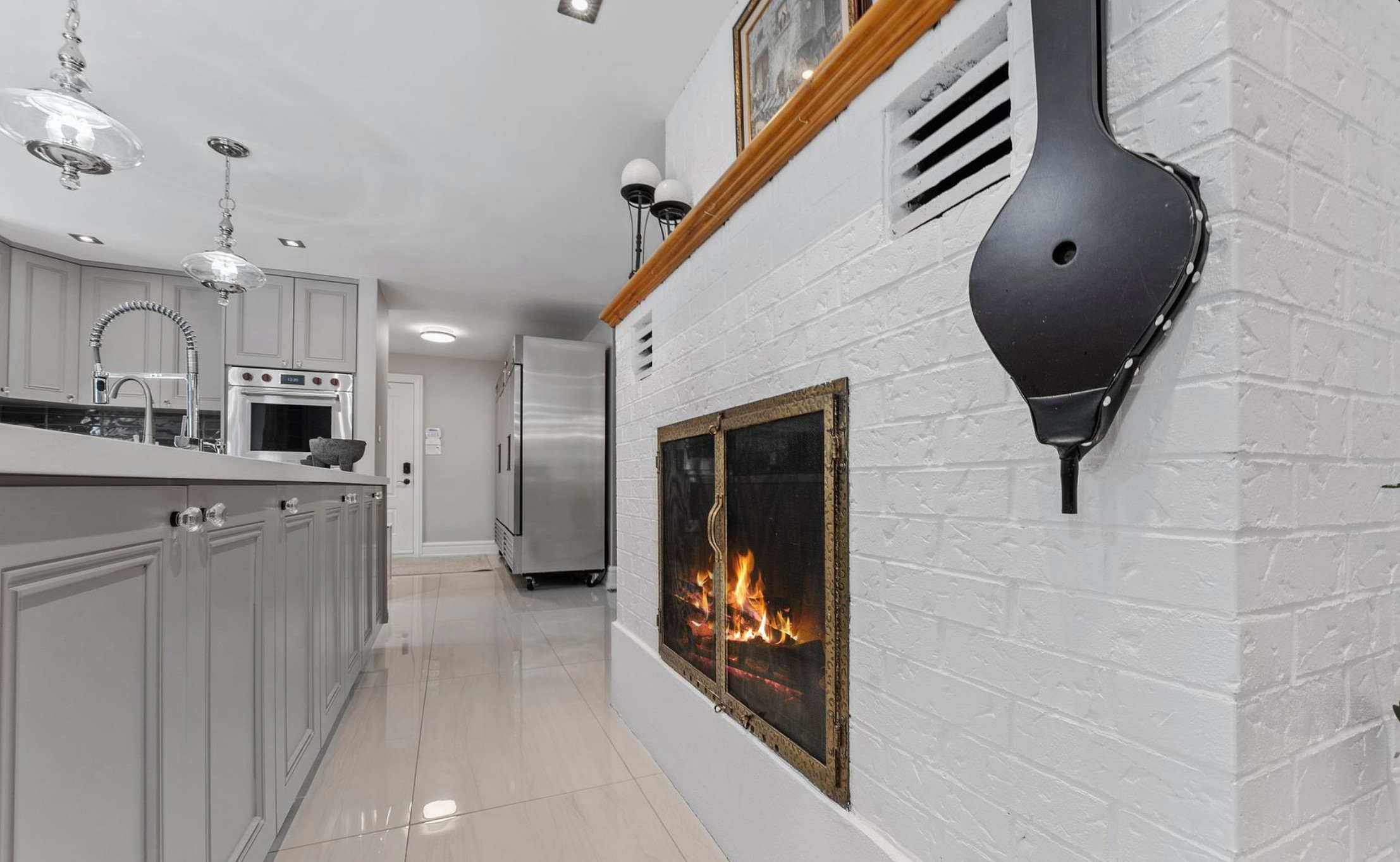 Fireplace focal
