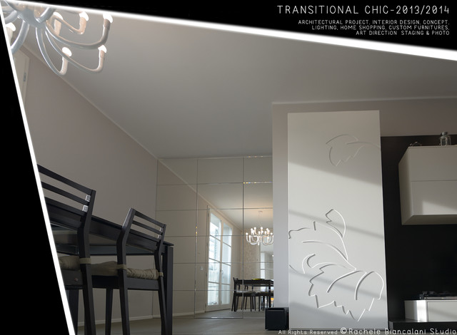 Transitional Chic contemporaneo