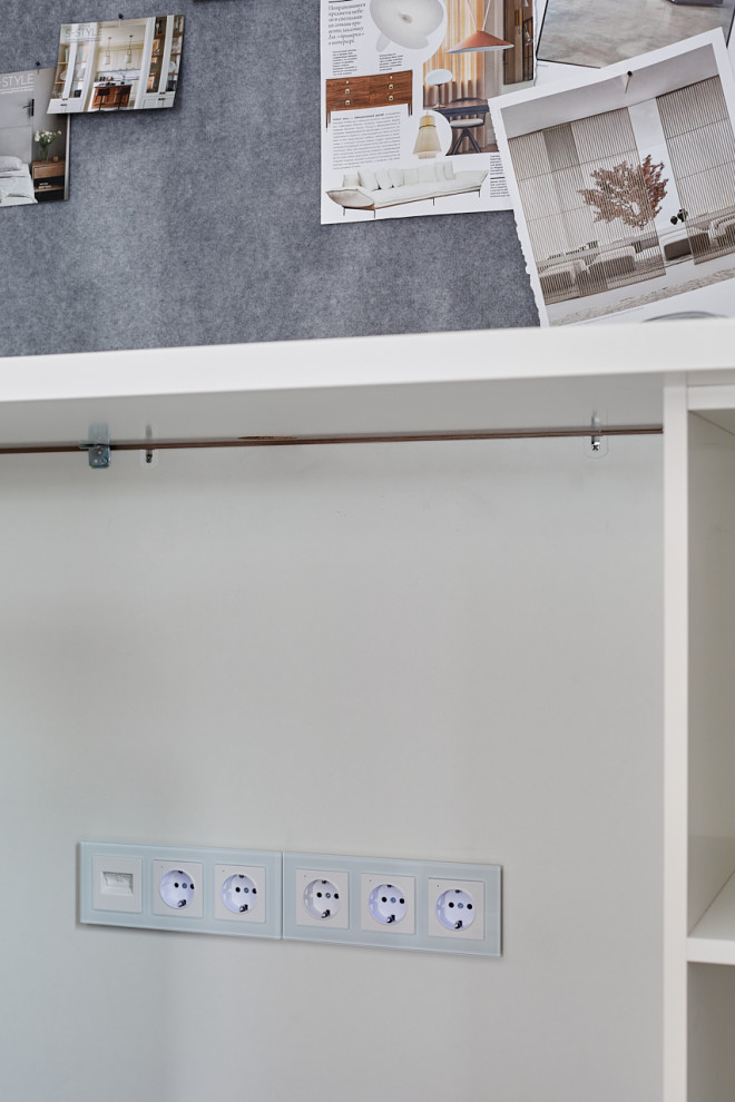 Werkel в новом проекте Рыкова Анастасия (Гостиная в стиле глокал)