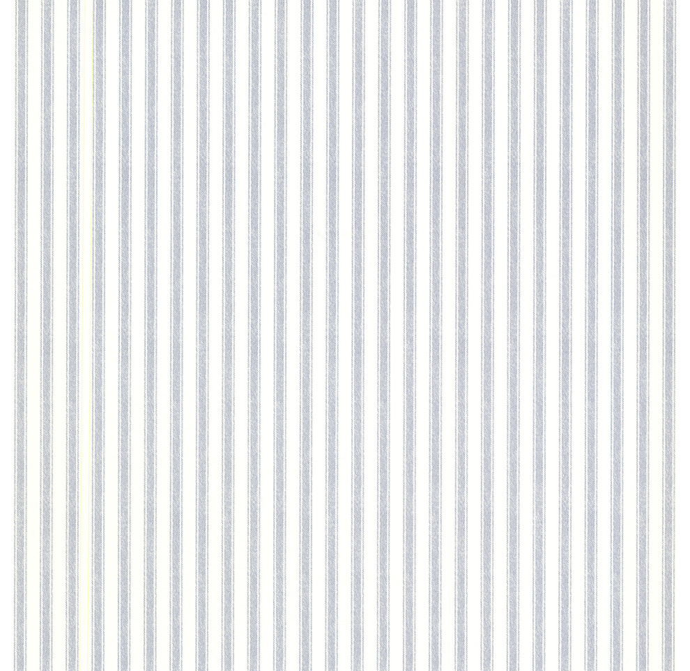 Longitude Blue Pinstripes Wallpaper, Sample - Wallpaper - by Brewster