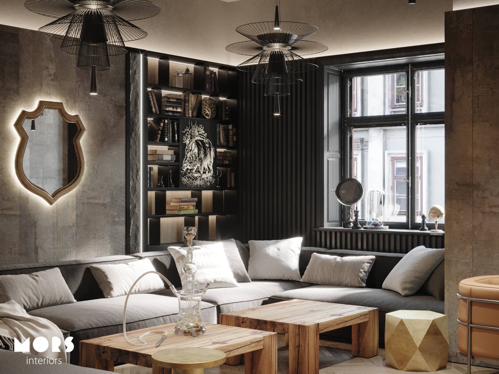 Дизайн-проект кальянной