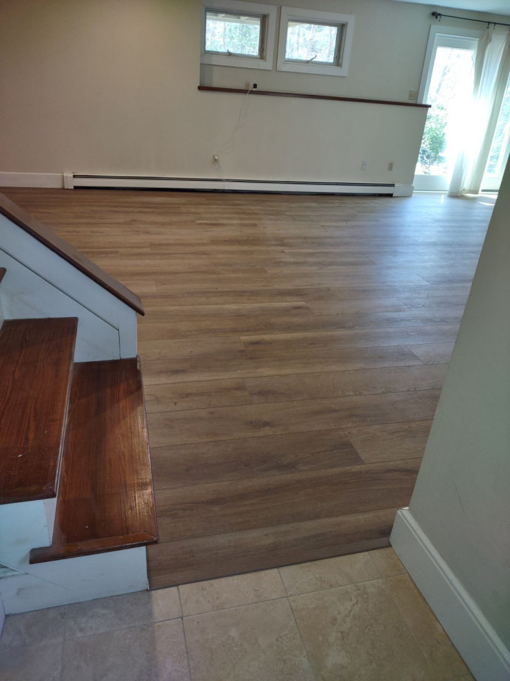 Coretec Laminate Floor In Basement
