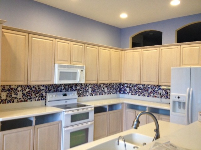 Marty and Sandra's Refaced Painted Gray