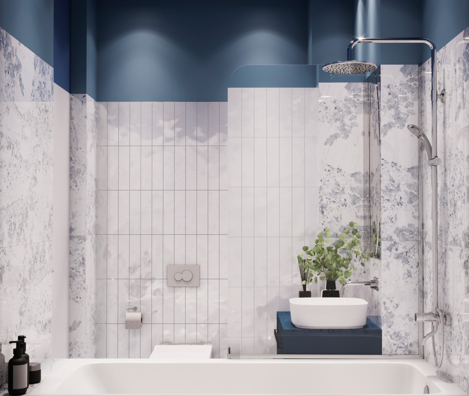 Интерьер квартиры в ЖК Романтика 66 м2