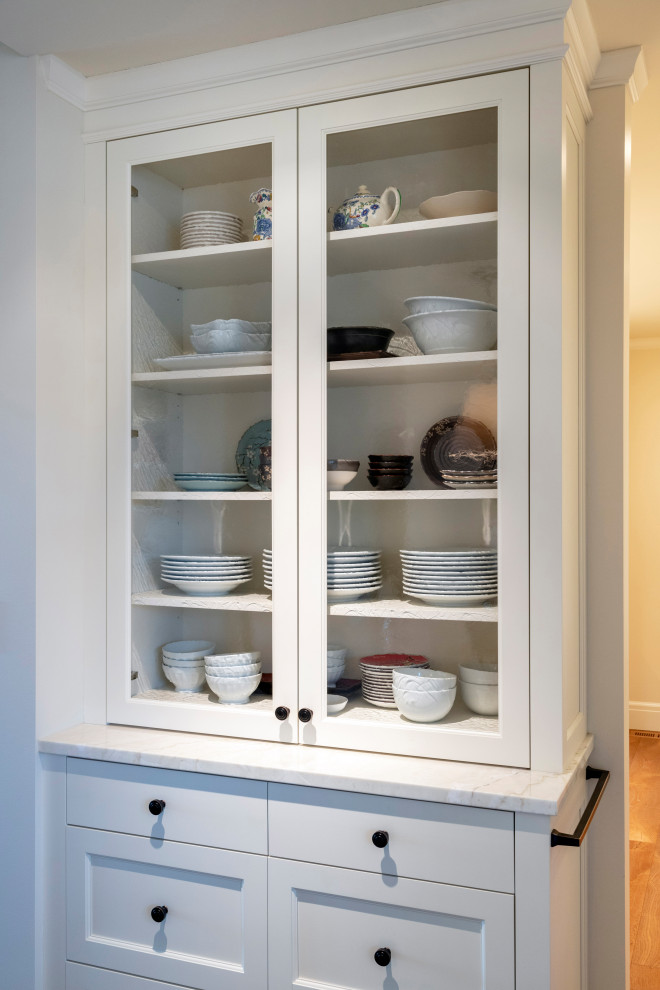 Inspiration for a transitional kitchen remodel in Seattle