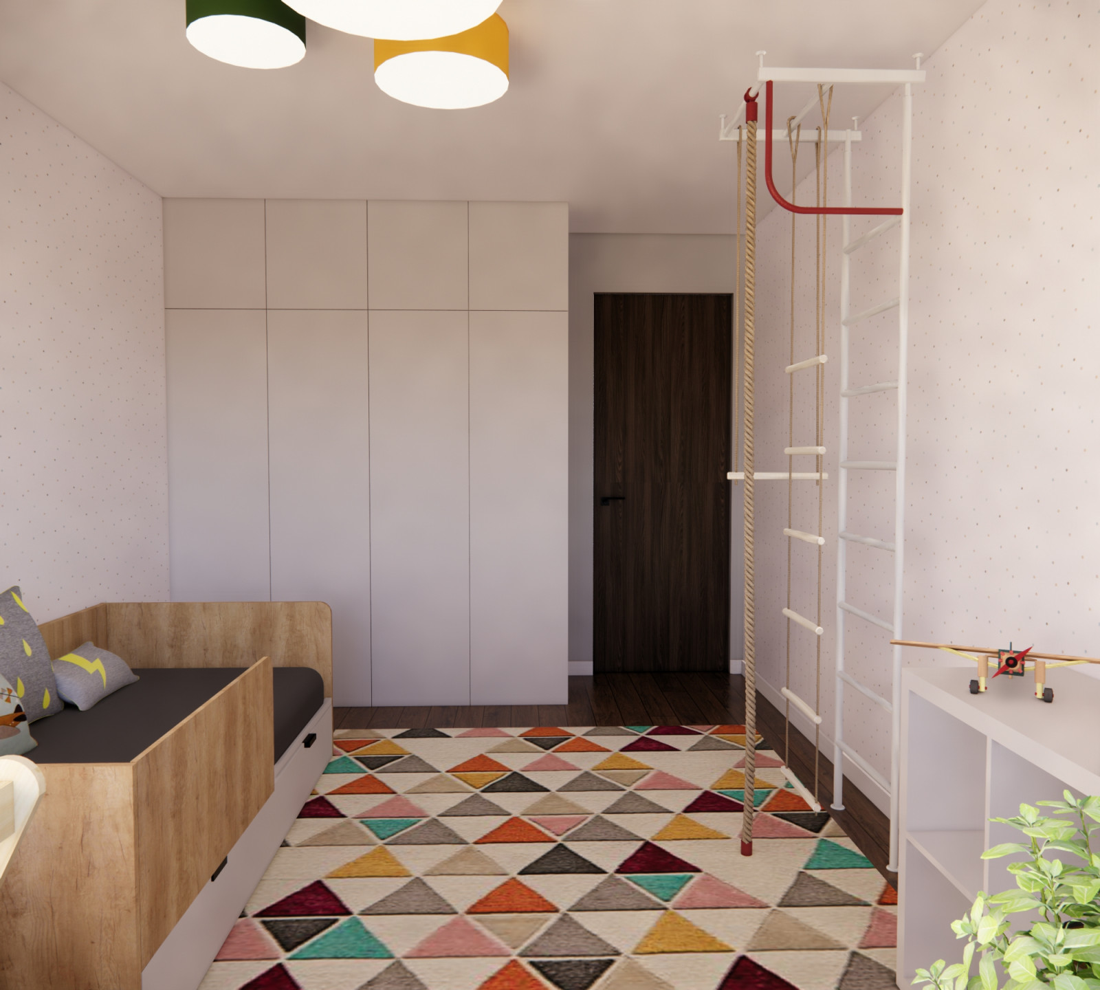 Минимализм в трёхкомнатной квартире