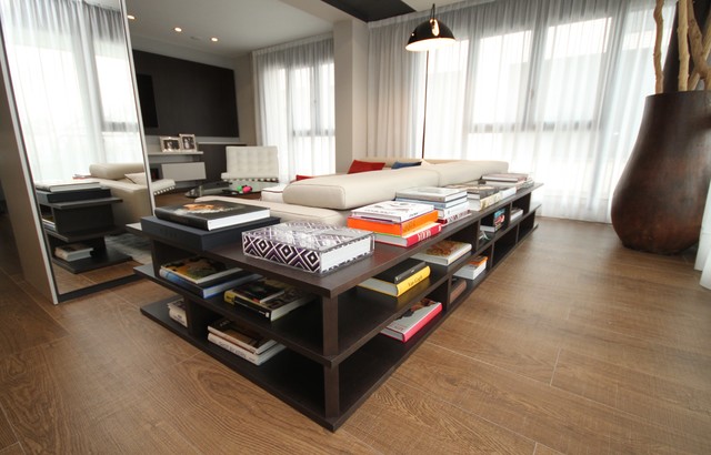 Chalet en Las Rozas modern-living-room