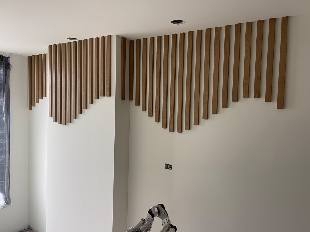Lovely Millwork & Wall Features