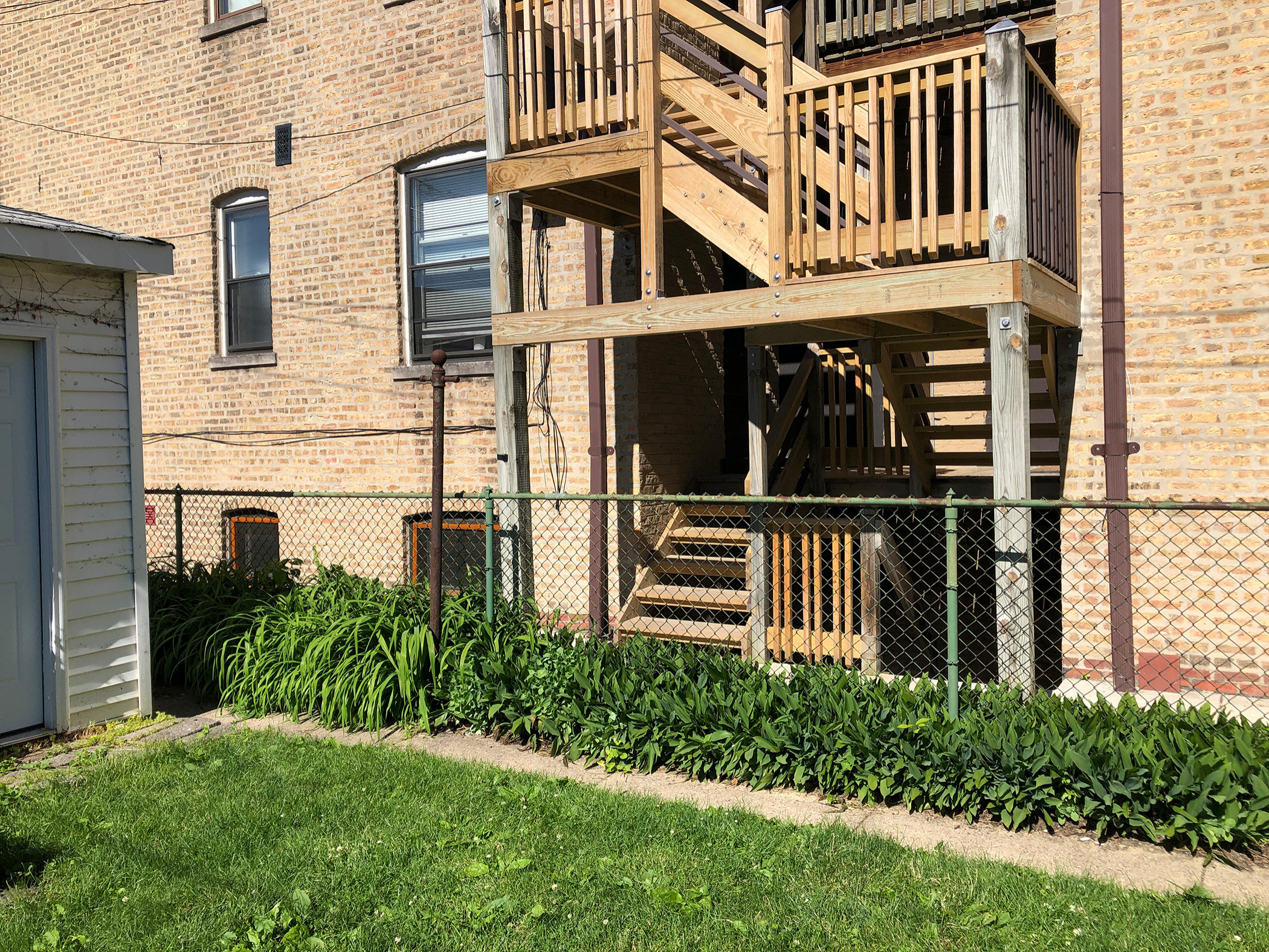 Back yard facelift