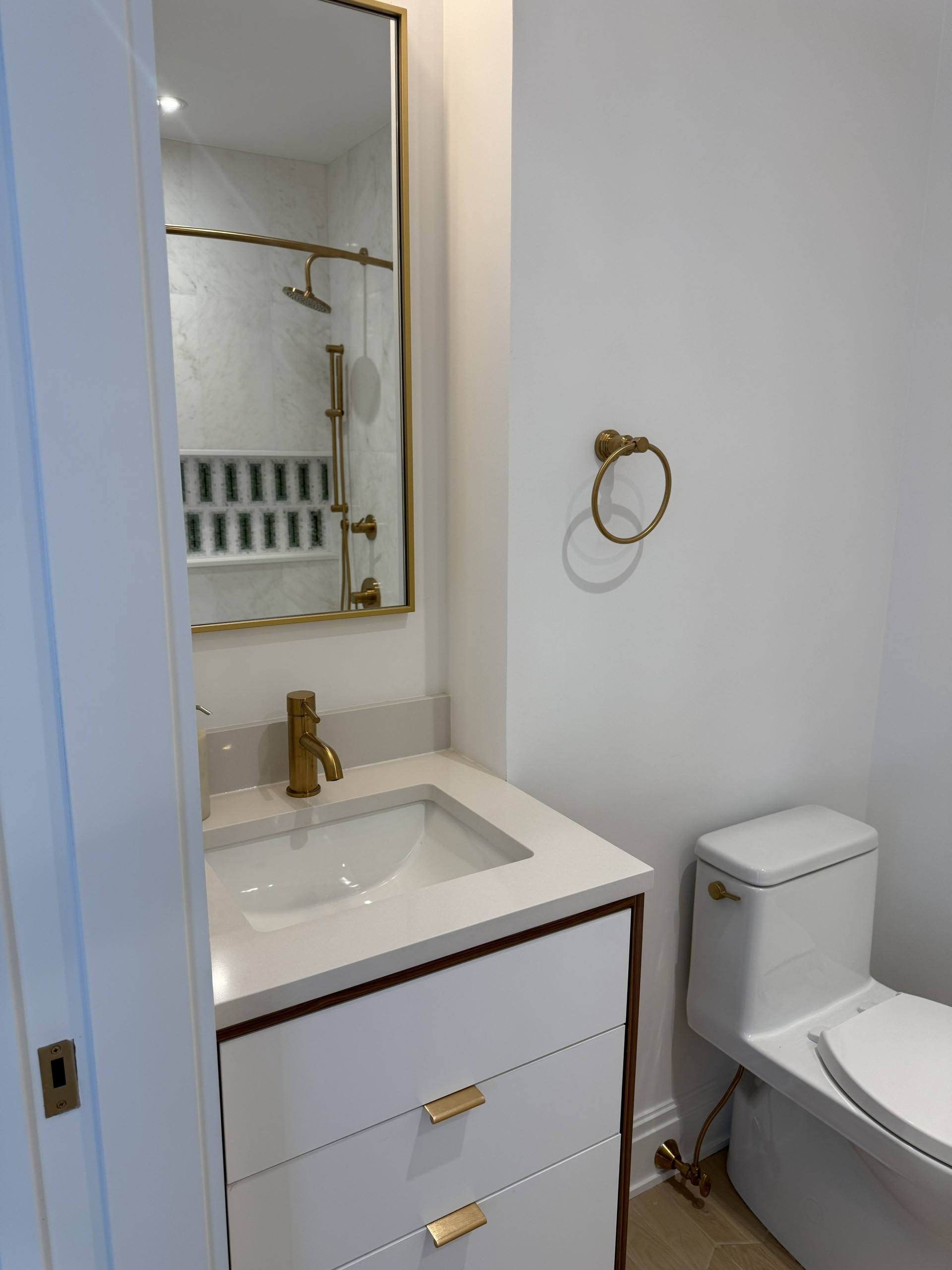 Bathroom with tub