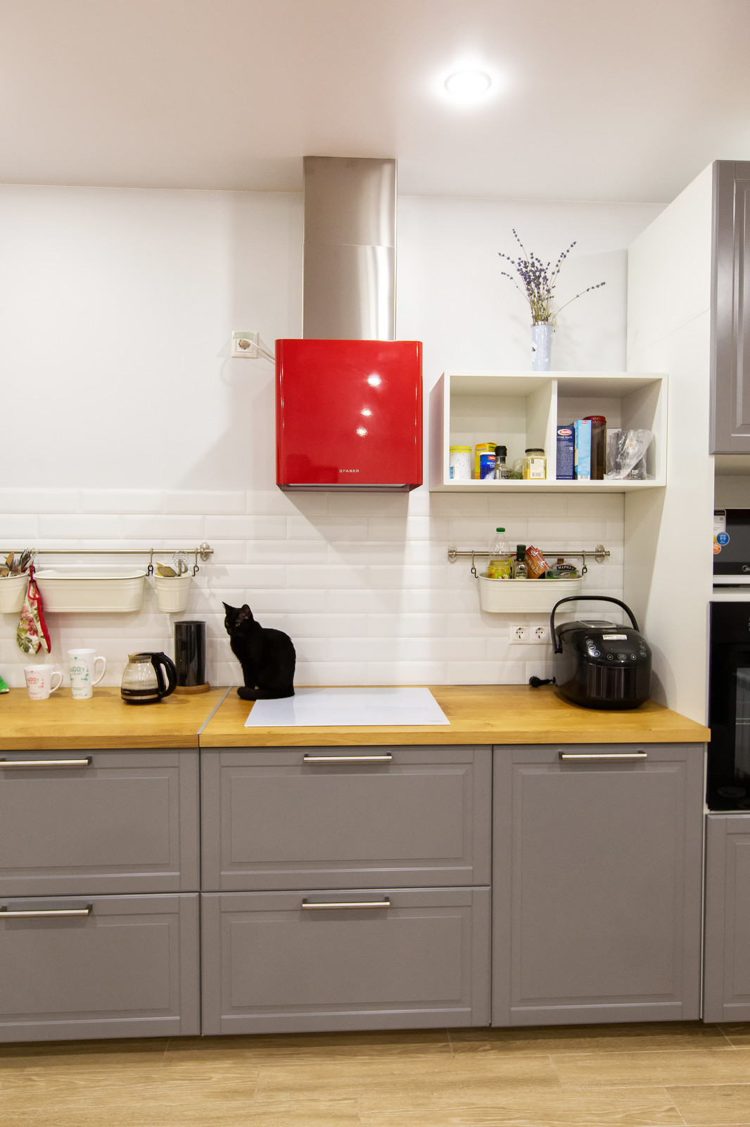 Дизайнерский ремонт в ЖК "Пять звезд", кухня-гостиная, Воронеж