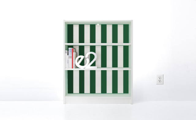 PANYL Emerald Thick Stripes for IKEA BILLY