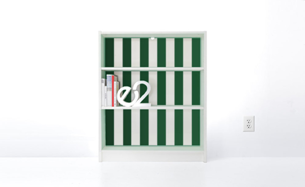 PANYL Emerald Thick Stripes for IKEA BILLY
