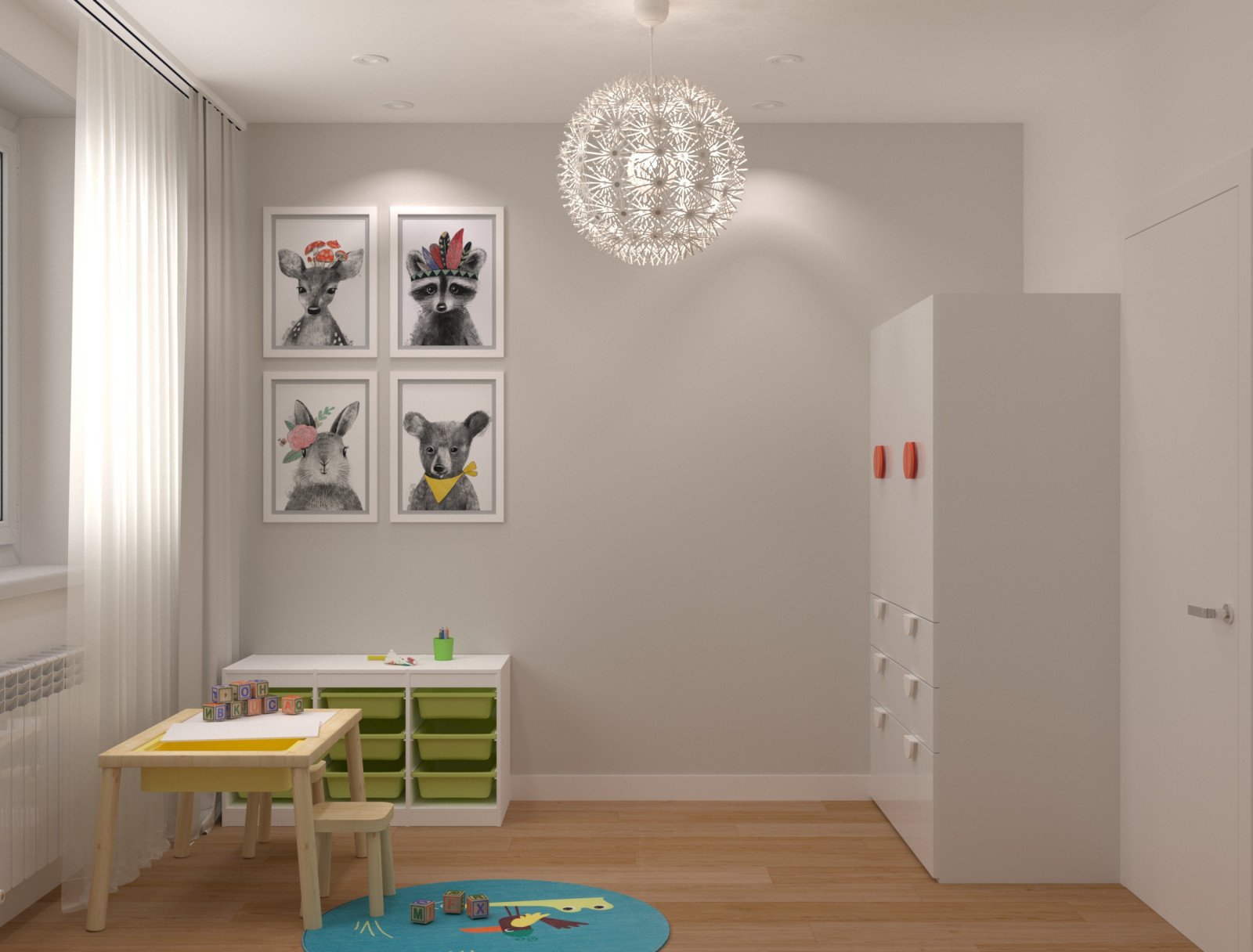 Трехкомнатная квартира 77 м.кв. на проспекте Мира