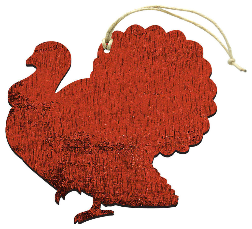 Turkey Ornament, Set of 3