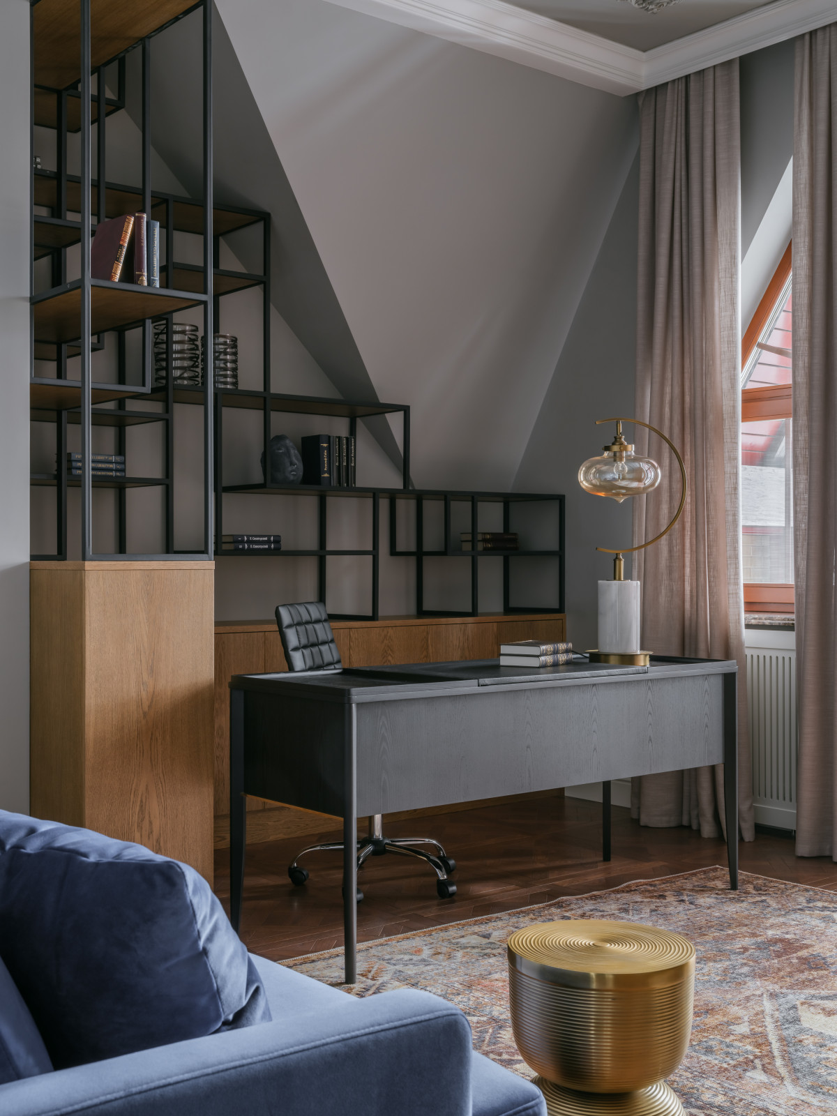 Стилизация загородного дома в КП Довиль