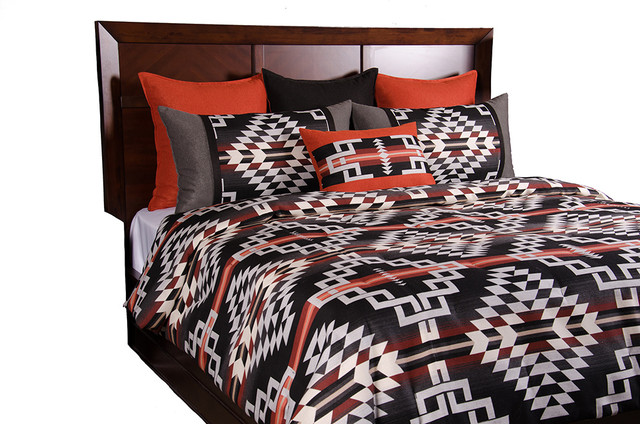 Dakota Coverlet 7 Piece Set Southwestern Comforters And