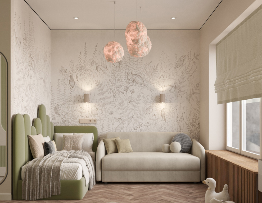 Дизайн-проект для семьи с двумя  маленькими детьми