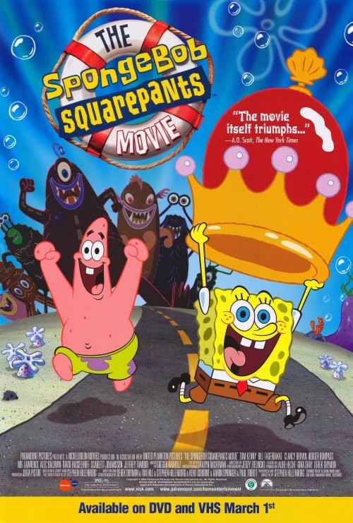 SpongeBob SquarePants Movie 27 x 40 Movie Poster - Style E