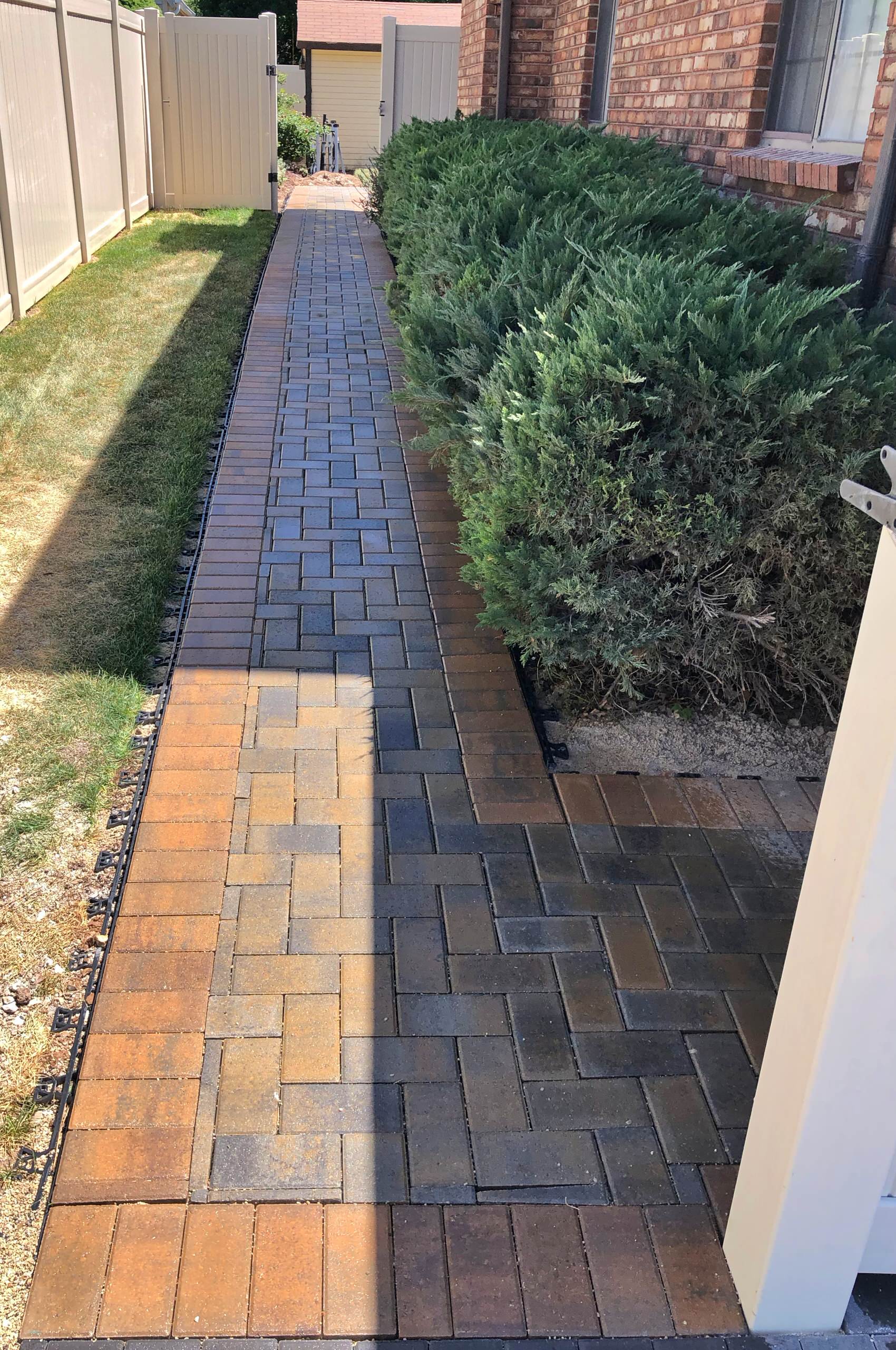 Rustic Style Belgard Pavers Home