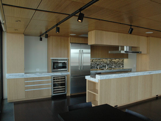 Mid-sized modern kitchen in San Francisco.