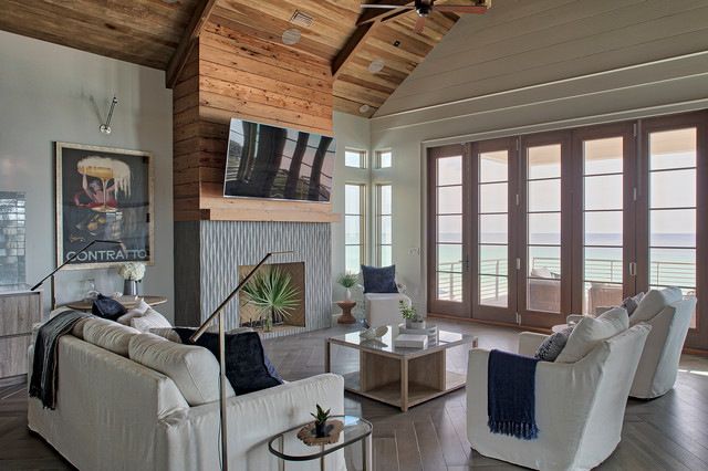 Despeaux Residence beach-style-living-room