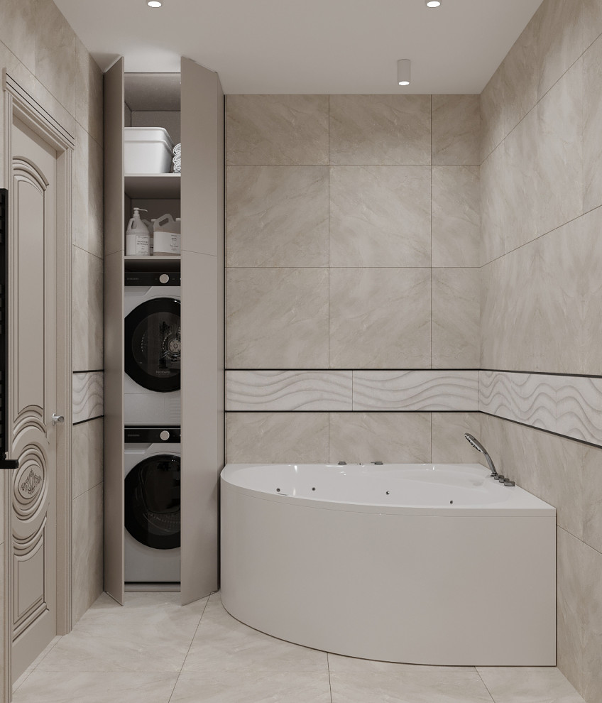 Дизайн проект ванной и санузла ул. Новая