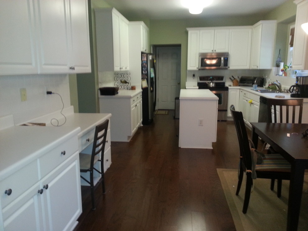 4 inch granite backsplash or tile?