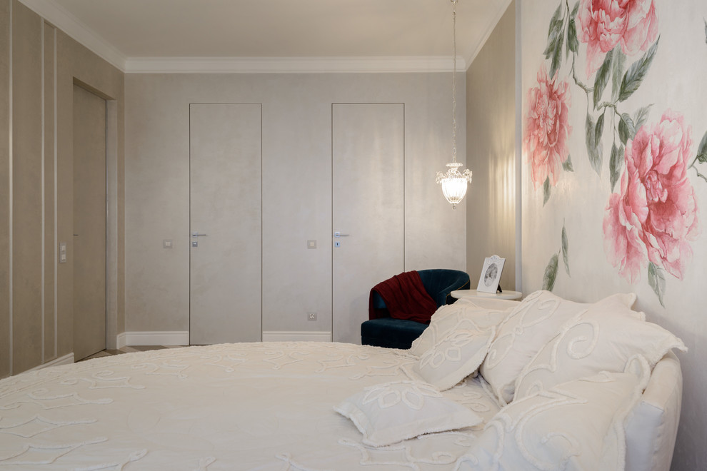 техники БАРХАТ и ФРЕСКА в спальне