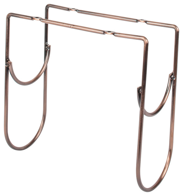 Brushed Oil Rubbed Bronze Under Wine Bottle Rack Contemporary