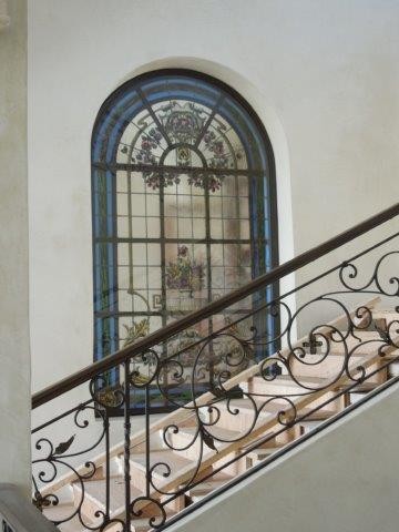 Inspiration for a mediterranean staircase in Orange County.