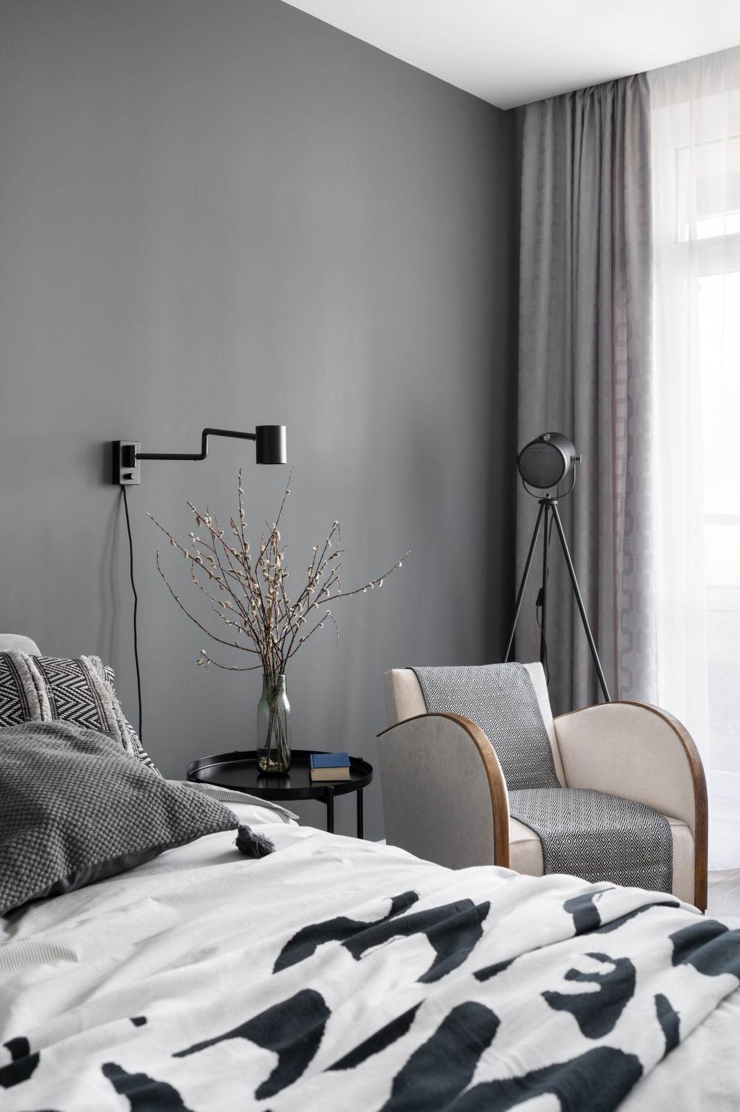 Скандинавская квартира для футбольного болельщика