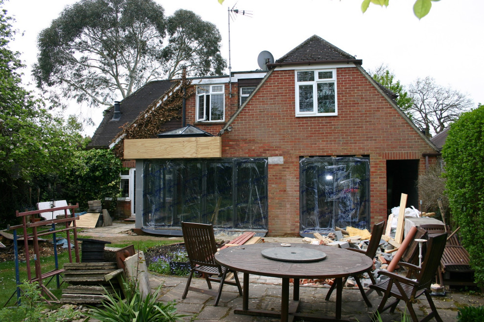 Camberley , Surrey, remodel rear elevation