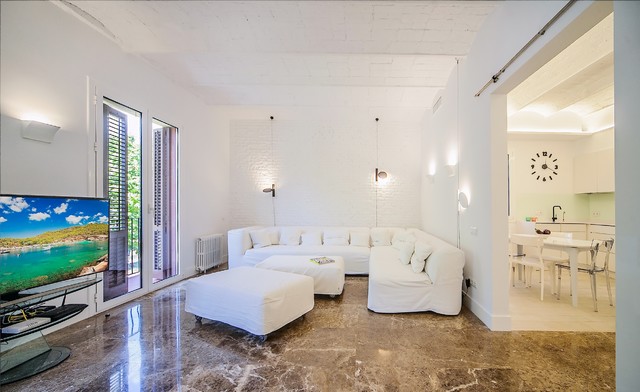 Eixample Appartment modern-wohnzimmer