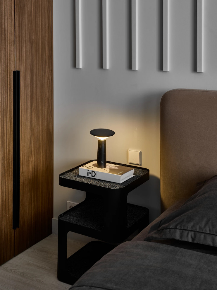 Дизайн проект квартиры 60м2 . Спальная комната