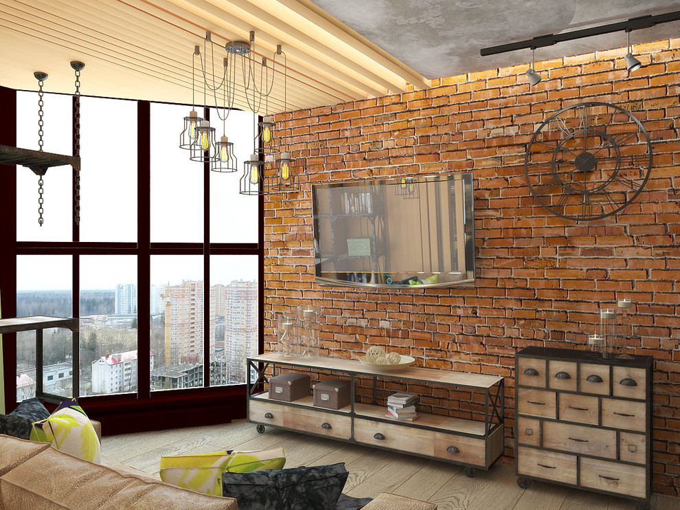 квартира в стиле лофт