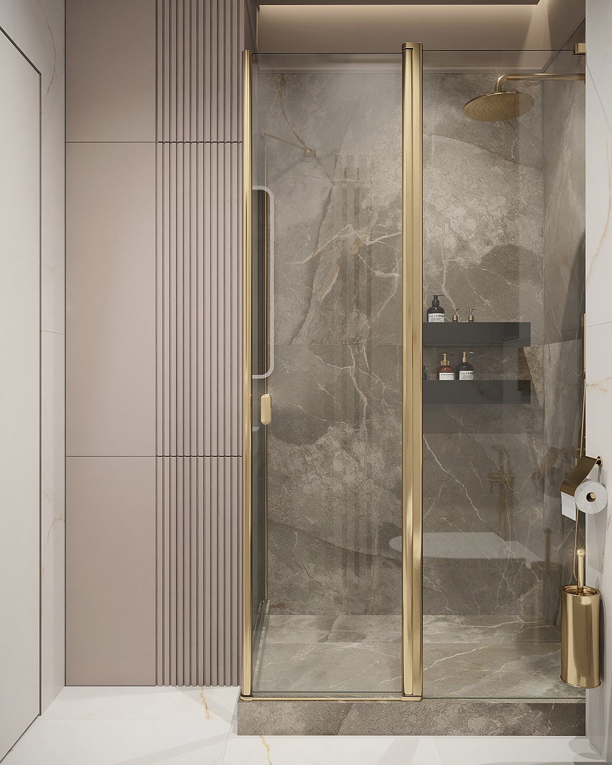 Элегантная современная трехкомнатная квартира