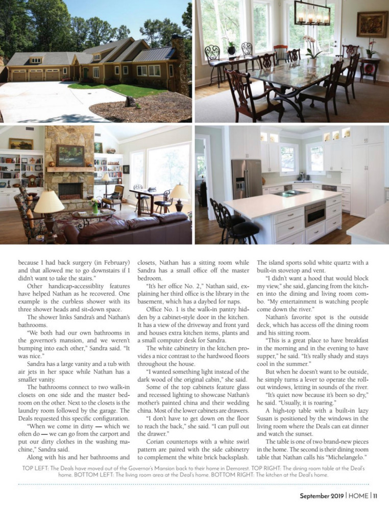 HOME Magazine feature September 2019