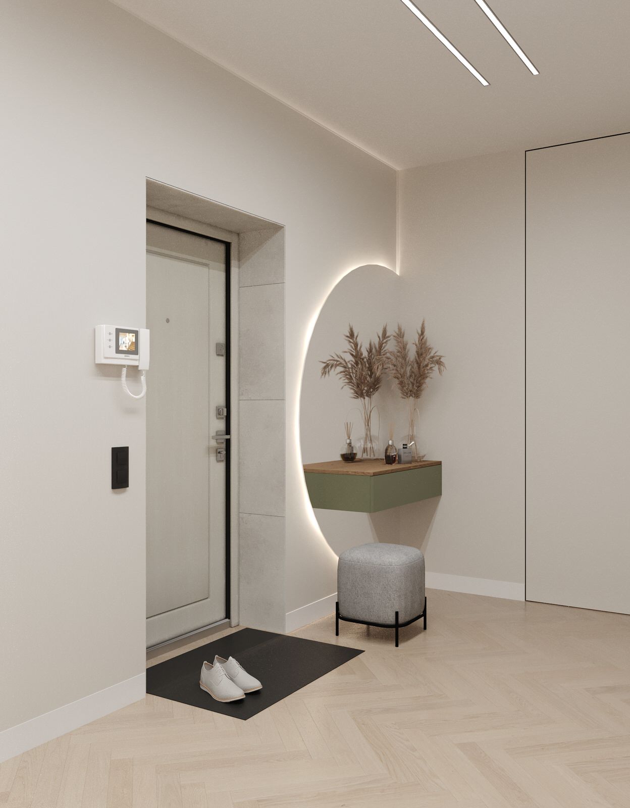 Прихожая в ЖК Александровский