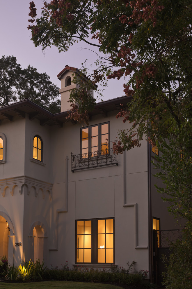 Mediterranean Revival Speculative Home, River Oaks Mediterranean