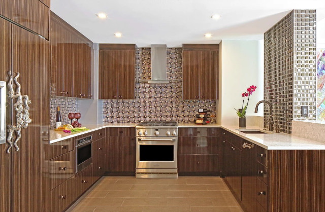 Custom Kitchen Projects contemporaneo-cucina