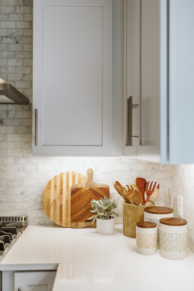 Transitional home design photo in Austin