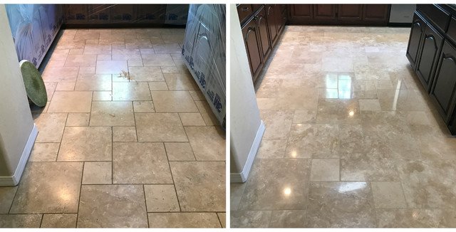 Travertine Cleaning Polishing And Grout Color Seal Tempe Az Traditional Phoenix By 4147