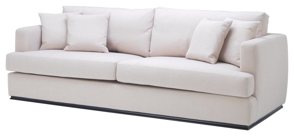 Eichholtz Hallandale Sofa Natural Transitional Sofas By Oroa 1 Furniture - Stylish Decor Furniture Hallandale Eichholtz Hallandale Sofa Natural Transitional Sofas By Oroa 1 Furniture - Stylish Decor Furniture Hallandale