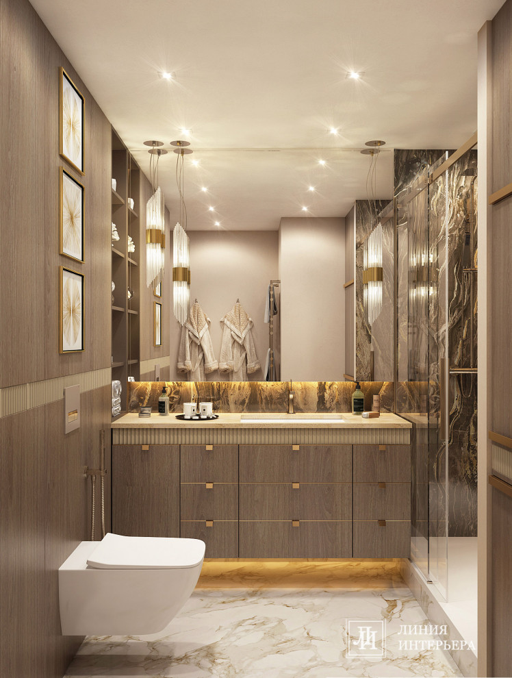 Дизайн интерьера 2-х уровневой квартиры