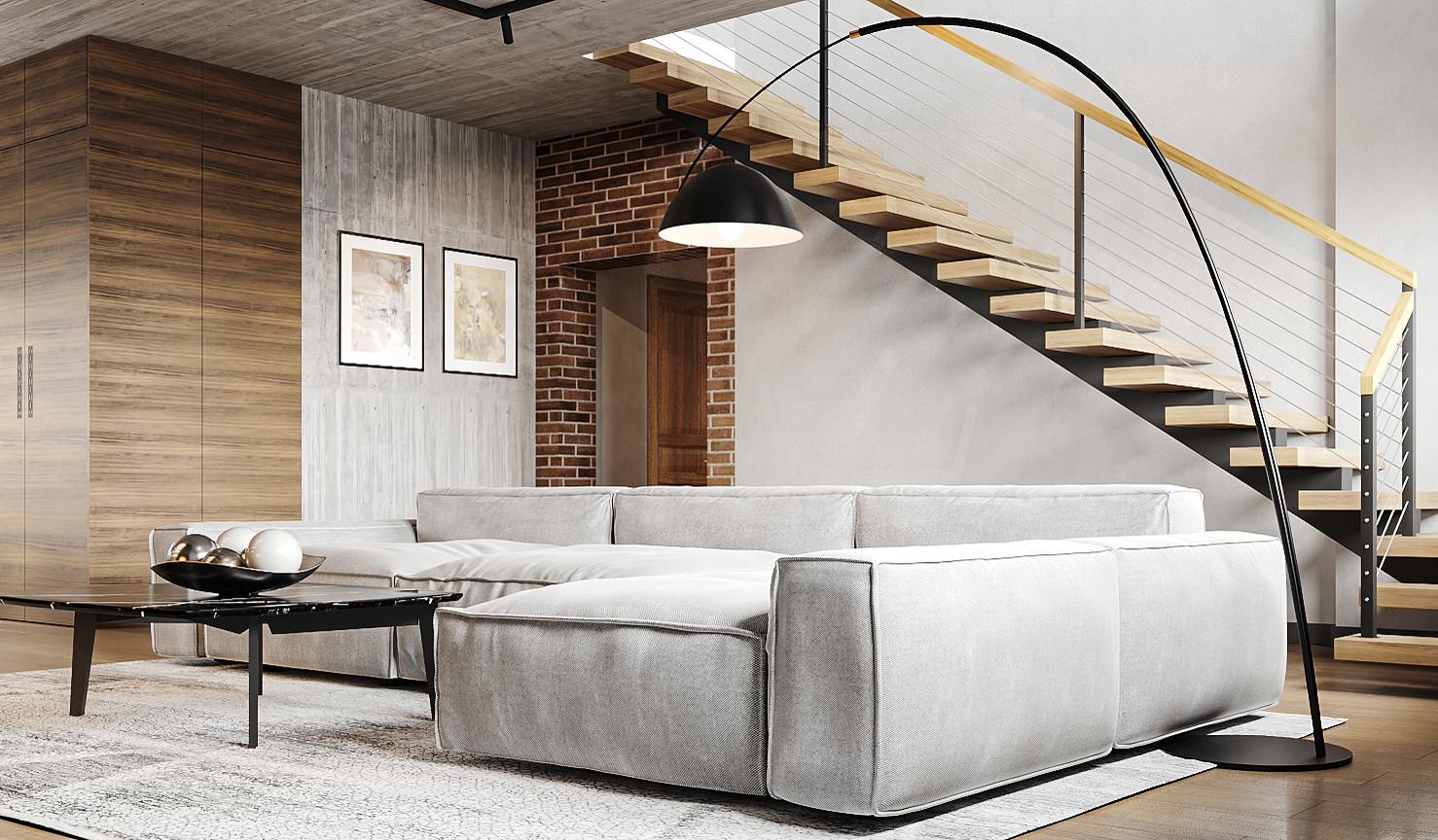 Современный дом в стиле минимализм