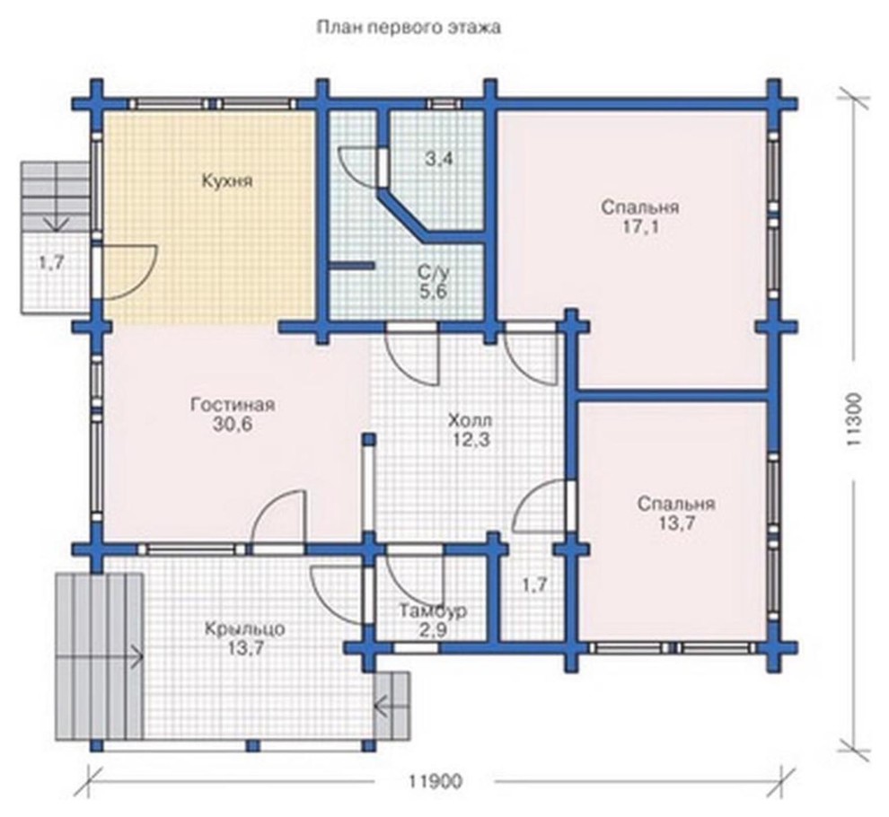 Дом по картинке из интернета