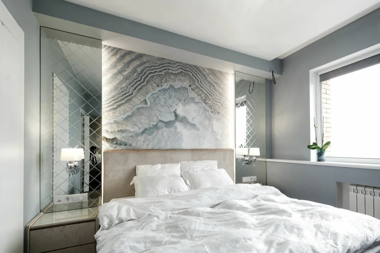 Двухуровневая квартира с видом на озеро Лахта